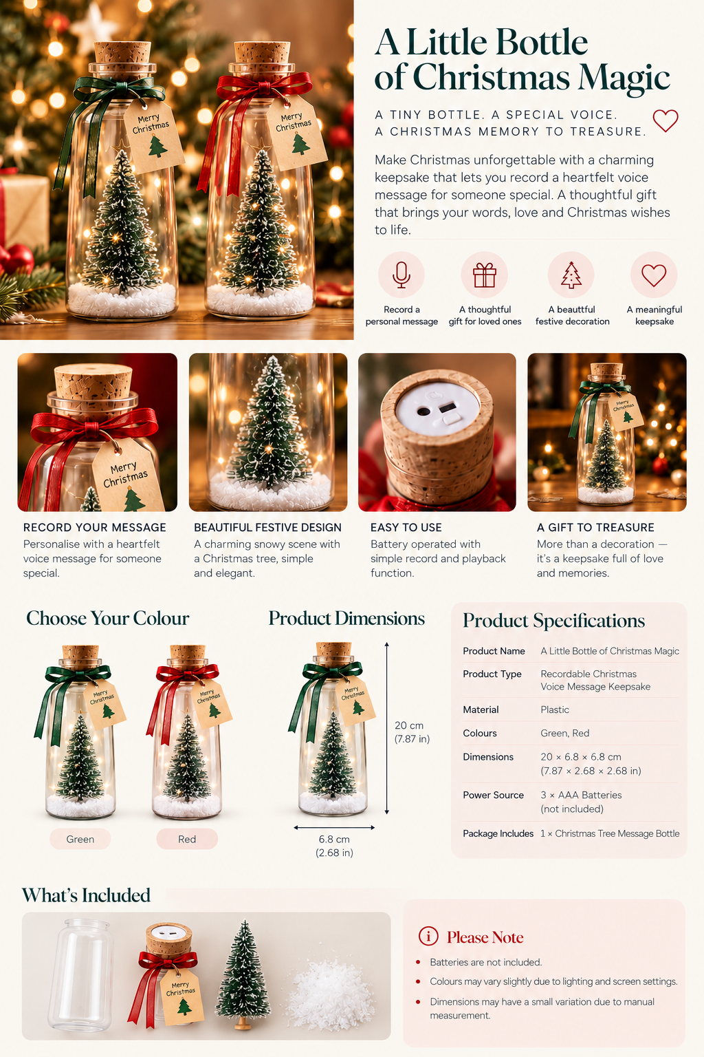 A Little Bottle of Christmas Magic