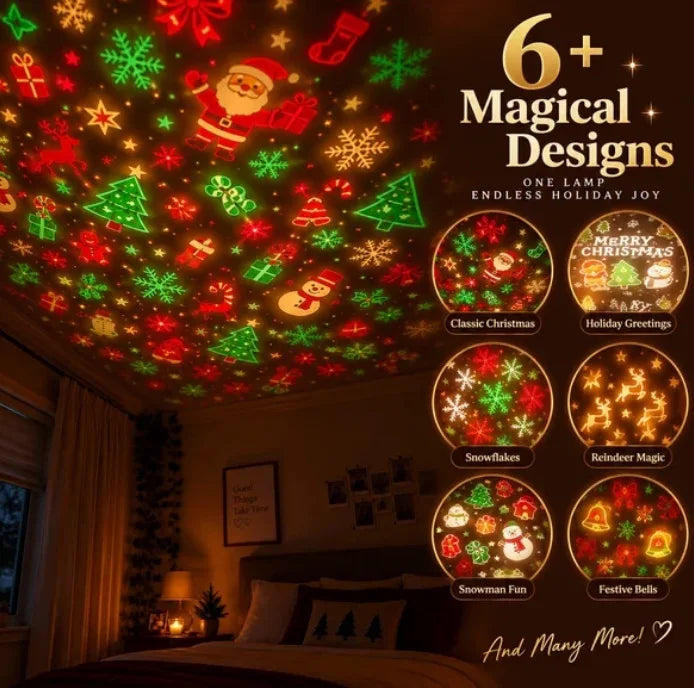 A Little Sparkle Christmas Projector